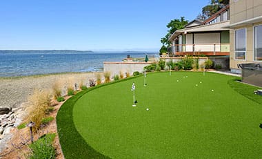 Vacation Home Putting Green