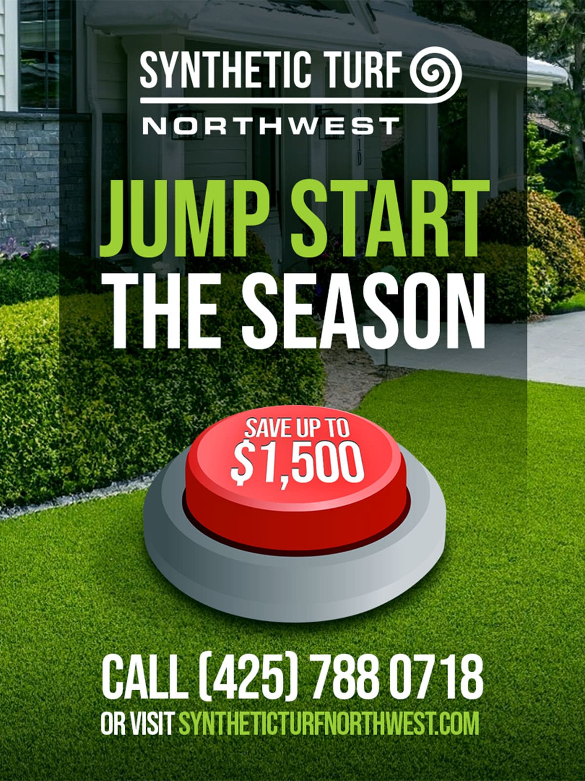 Artificial Grass Installation in Seattle & Bellevue Synthetic Turf